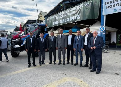 Yönetim Kurulu Başkanımız Murat ŞAN, 28-31 Mayıs 2025 tarihlerinde Afyonkarahisar Sandıklı Fuar Alanı’nda düzenlenen “Sandıklı Tarım, Hayvancılık ve Seracılık Fuarı”na katıldı.