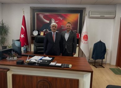 Yönetim Kurulu Başkanımız Murat ŞAN, Cumhuriyet Başsavcısı Sayın Nevzat GÖKDAŞ Beyi makamında ziyaret etti.