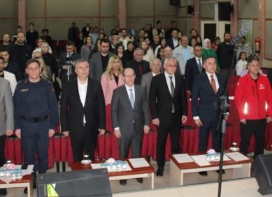 Yönetim Kurulu Başkanımız Murat ŞAN, İlçe Kaymakamlığımız ve İlçe Halk Eğitimimiz tarafından düzenlenen okullar arası türkü yarışmasına katılım sağladı.