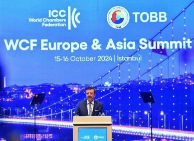 Yönetim Kurulu Başkanımız Murat ŞAN, İstabul'da düzenlenen ICC Dünya Odalar Federasyonu Avrupa-Asya Bölge Zirvesine katıldı. - 1