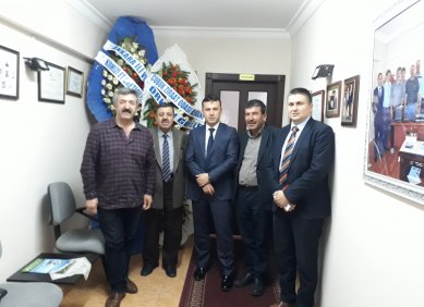 Ziraat Bankası Çubuk şubesi Müdürü sayın Vedat YILMAZ’ın ziyareti